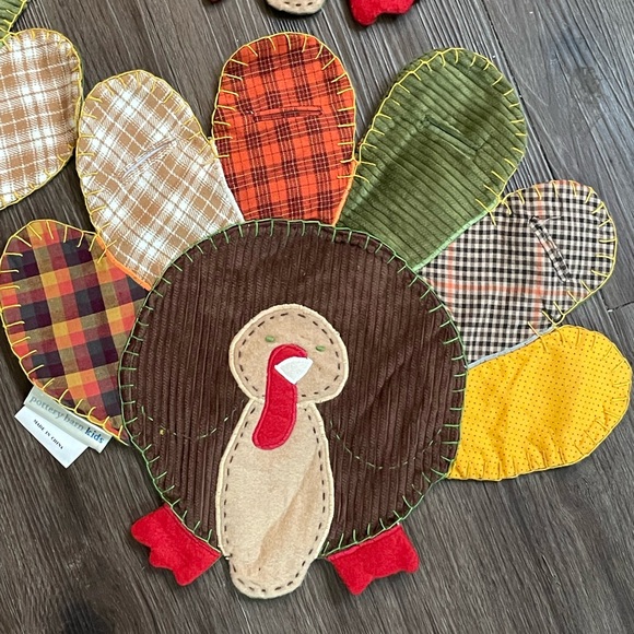 Pottery Barn Kids Holiday Pottery Barn Kids Turkey Place Mats